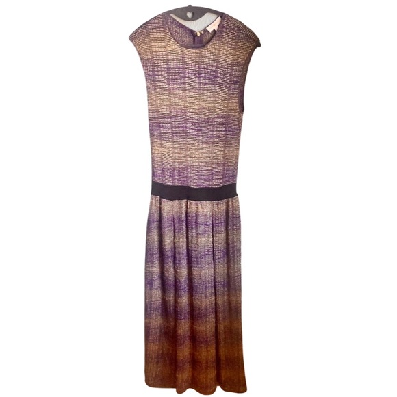 Tory Burch Nadia Knit Midi Dress Sz Small - Picture 3 of 9